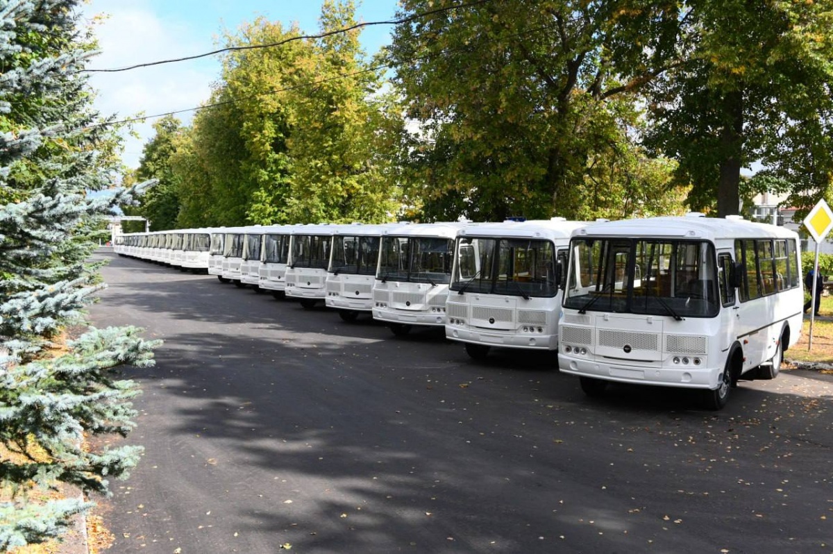 Партию из 24 новых автобусов ПАЗ отправят в три округа Нижегородской области