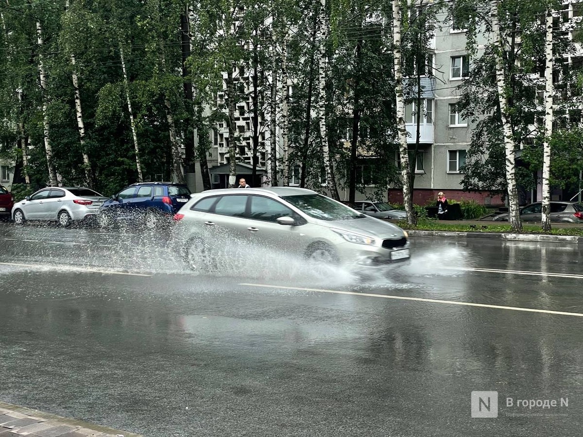 Сильные дожди ожидаются в Нижнем Новгороде 2 августа