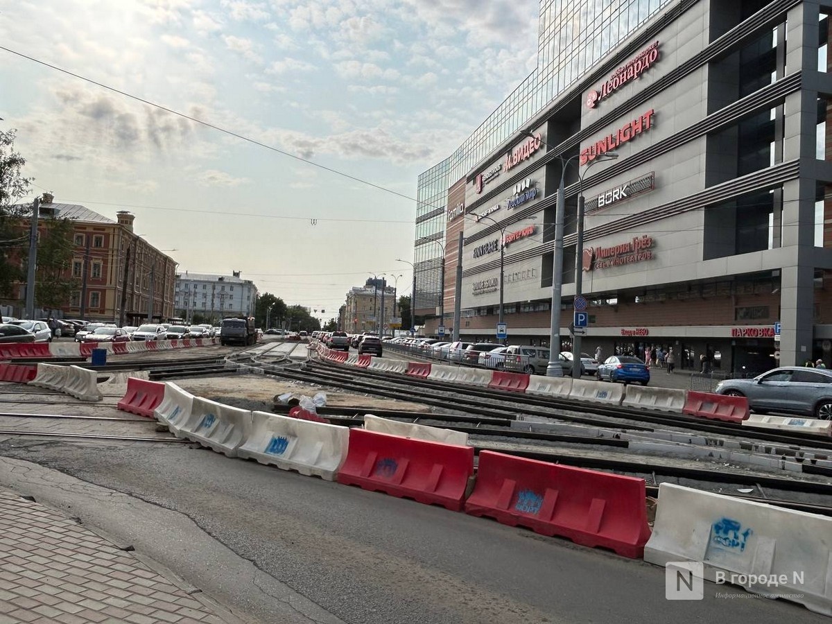 Ход масштабного ремонта трамвайных путей проверили в Нижнем Новгороде - фото 1