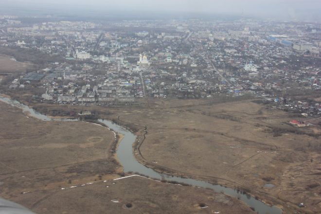 Нижегородское МЧС присматривает за половодьем с вертолета - фото 7