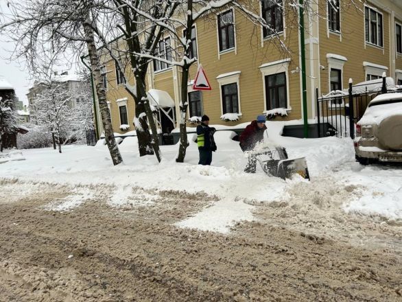 Опубликованы фото Нижнего Новгорода после снежной бури - фото 2
