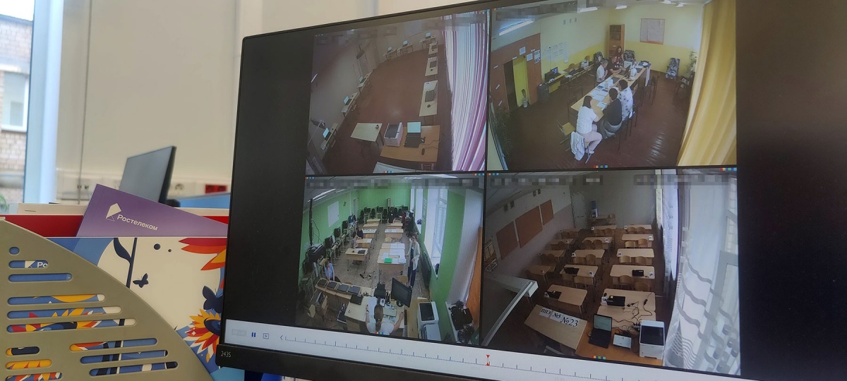 Система видеонаблюдения &laquo;Ростелекома&raquo; обеспечила прозрачность досрочного ЕГЭ - фото 1
