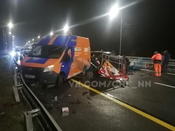 Опубликованы фото с места массового ДТП на М-12 в Нижегородской области - фото 2
