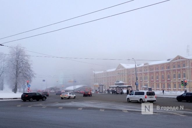 Спрятавшийся город: горожане впечатлились утренним туманом на Нижним Новгородо - фото 2