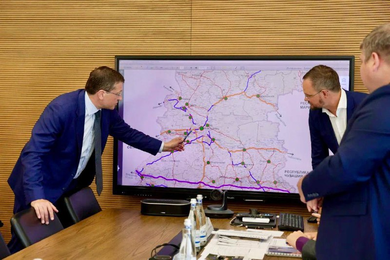 Никитин и Петушенко обсудили ремонт дорог в Нижегородской области - фото 1
