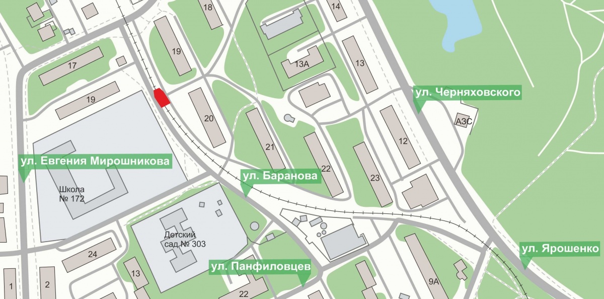 Запрет на движение транспорта по части улице Баранова вводится до 16 ноября - фото 1