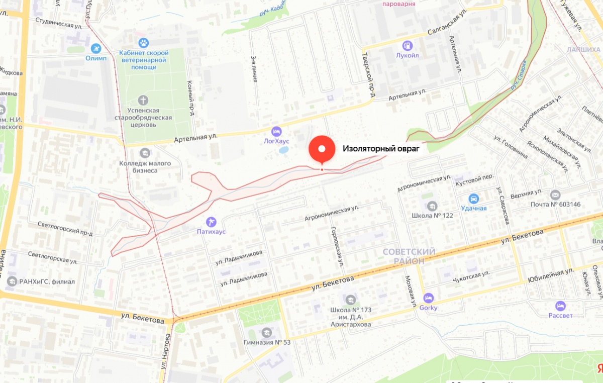 Нижегородская мэрия не отказалась от строительства дороги в Изоляторном овраге - фото 1