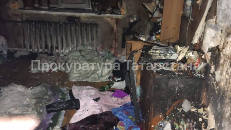 Прыгала в окно, чтобы спастись: дети пострадали при пожаре в общежитии - фото 1