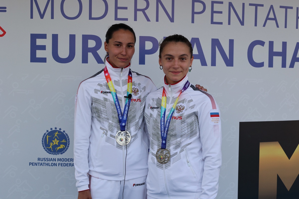 Российские спортсменки завоевали серебро чемпионата Европы по современному пятиборью в Нижнем Новгороде