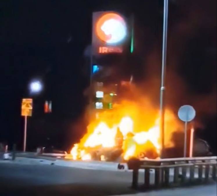 Раскрыты подробности жесткого ДТП с загоревшейся машиной на АЗС в Арзамасе - фото 1