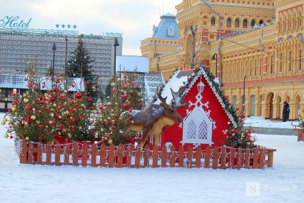 Появились новогодние фотографии Нижегородской ярмарки
