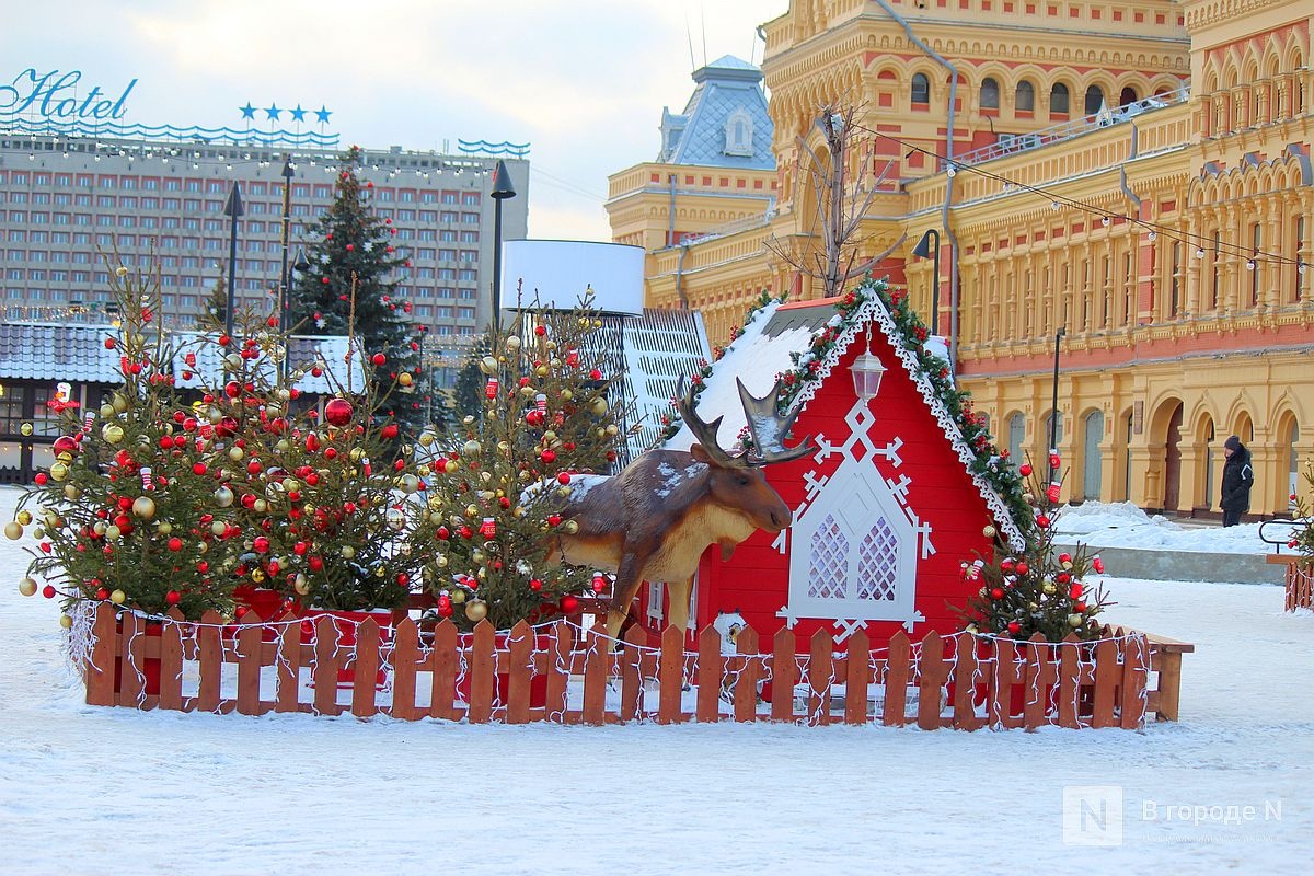 Появились новогодние фотографии Нижегородской ярмарки - фото 1
