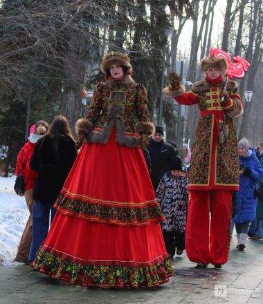 Фоторепортаж: как прошла Масленица в Нижнем Новгороде - фото 50