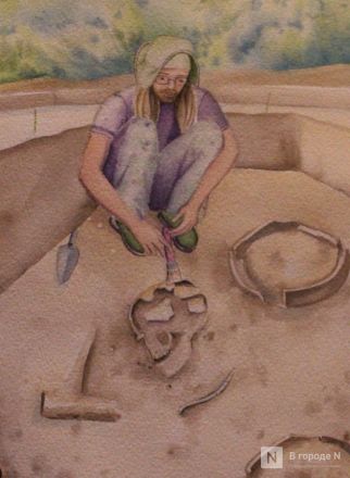 Монеты, украшения и боевые топоры: фоторепортаж с выставки археологических находок в Нижнем Новгороде - фото 33