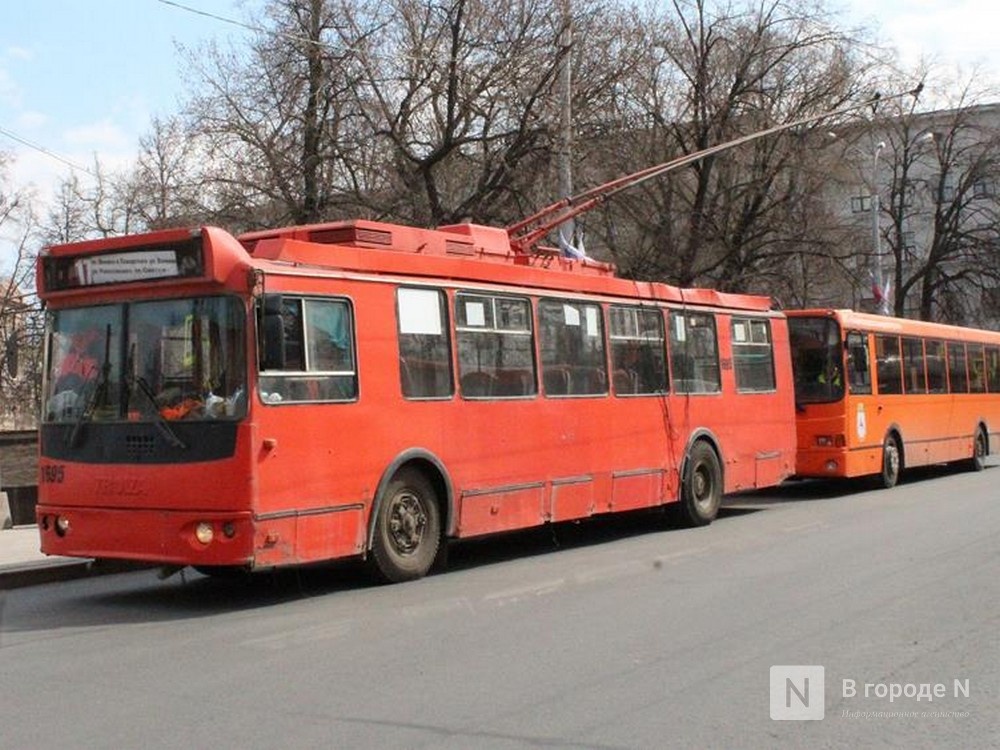 Маршруты троллейбусов № 31 и 9 временно изменятся с 23 апреля в Нижнем Новгороде