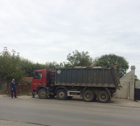На закрытую несанкционированную свалку в Советском районе вновь пытались ввезти мусор - фото 1