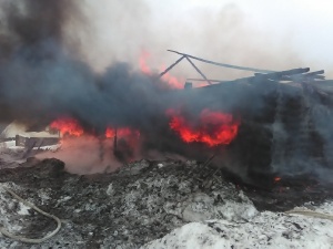 Пожилой мужчина погиб на пожаре в Варнавинском районе