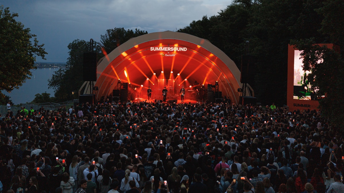 Билайн определил самые &laquo;качающие&raquo; концерты Summer Sound в Нижнем Новгороде - фото 1