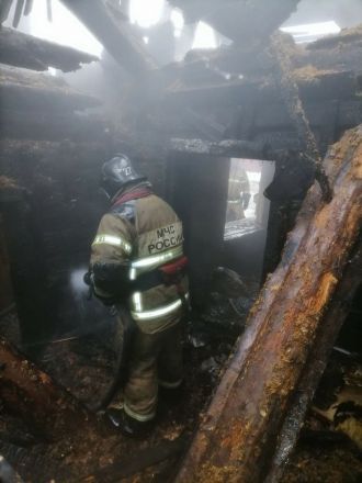 Женщина пострадала в пожаре в Приокском районе - фото 4