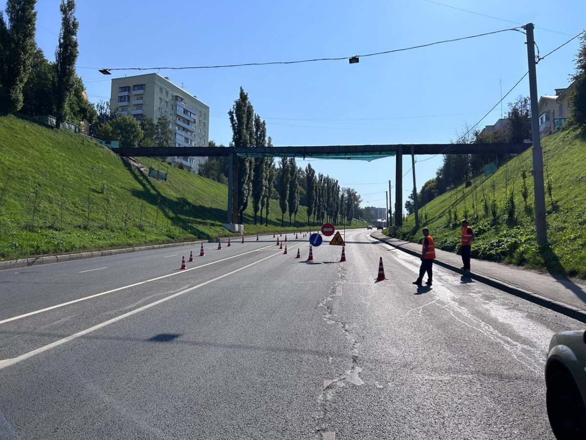 Дорогу на Похвалинском съезде сузят до двух полос 4&mdash;6 сентября - фото 1