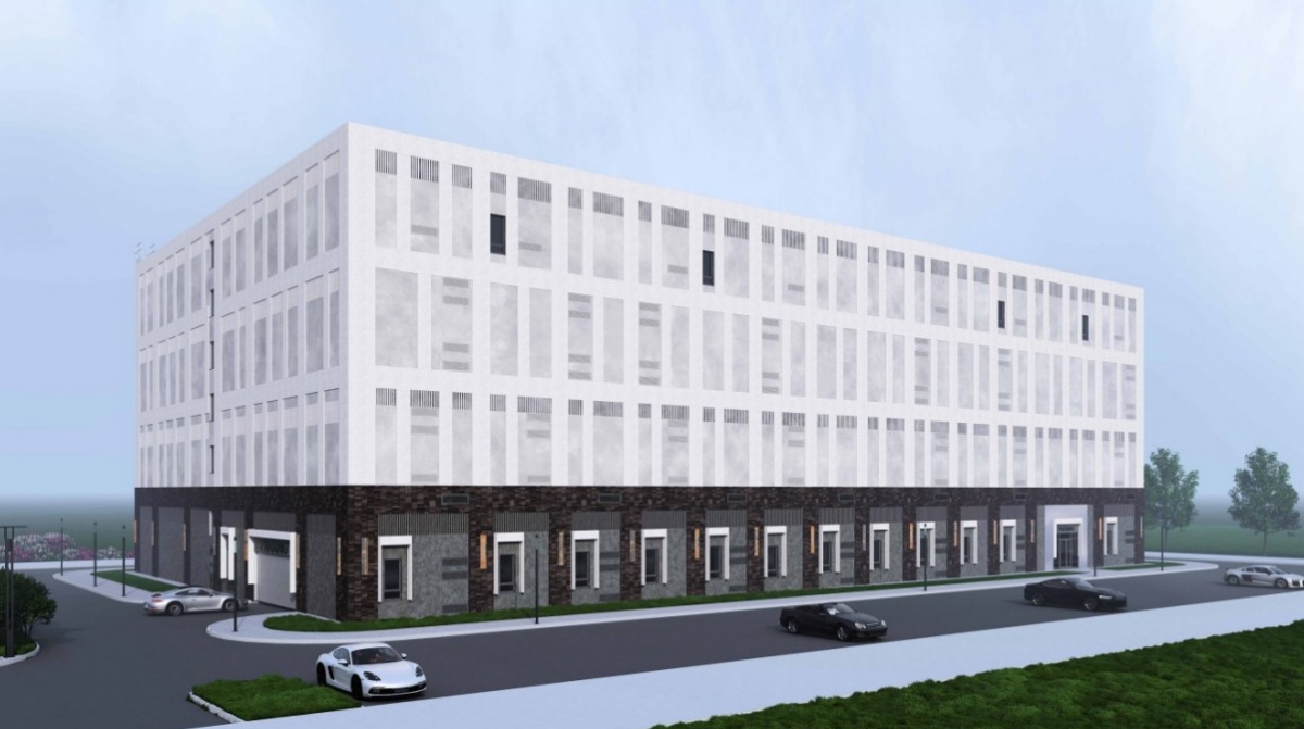 Нижегородцам показали облик шестиэтажного паркинга для проекта КРТ на Самочкина - фото 1