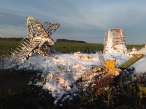 Самолет Ан-2 упал в Нижегородской области: один человек погиб