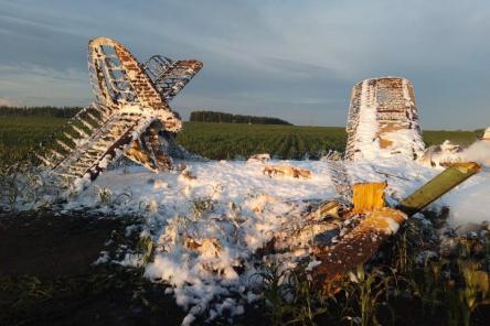Самолет Ан-2 упал в Нижегородской области: один человек погиб