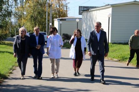 Замгубернатора Нижегородской области оценил состояние Сергачской ЦРБ