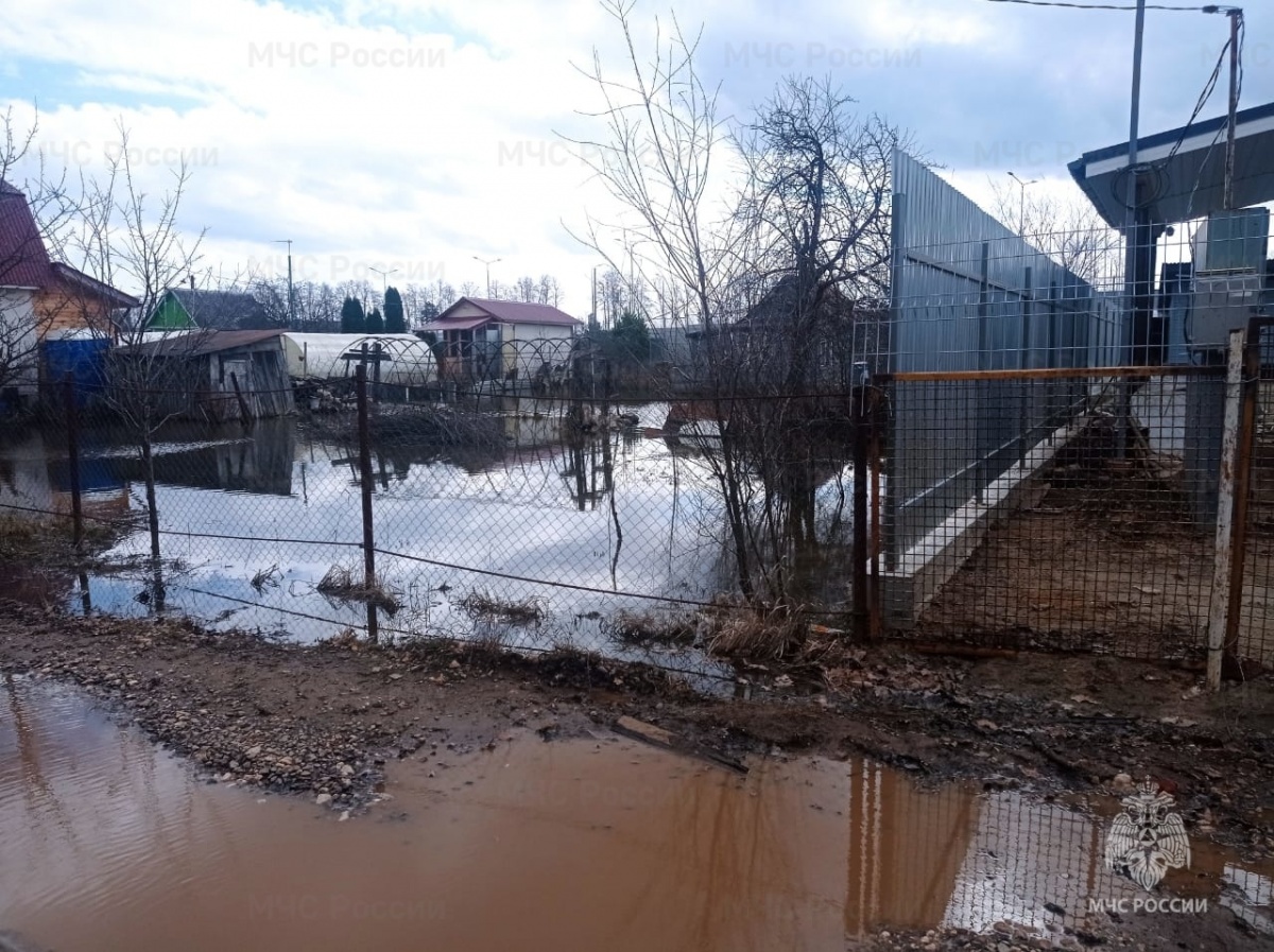 20 садовых участков затопило в Автозаводском районе - фото 1