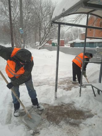 Свыше 4000 человек задействованы в ликвидации последствий снегопада в Нижнем Новгороде - фото 3