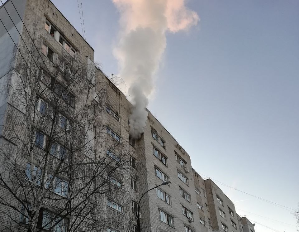 Пожарные спасли двух детей в горящем доме в Нижегородском районе - фото 1