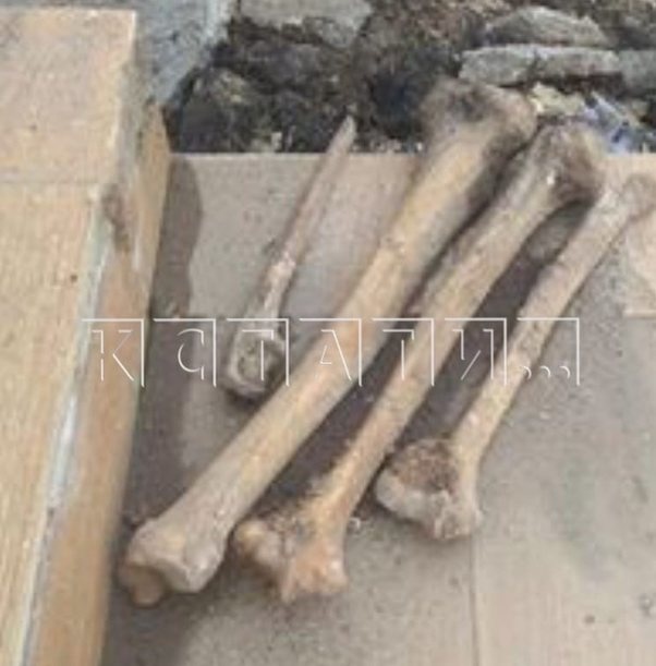 Останки обнаружены при ремонте улицы Кожевенной в Нижнем Новгороде - фото 1