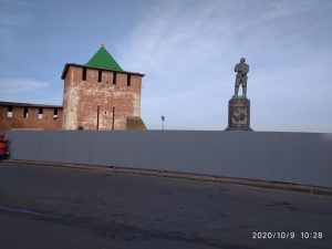 Чкаловскую лестницу закрыли на ремонт