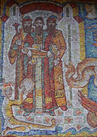 Реставрация советской мозаики &laquo;Садко&raquo; завершилась в Нижнем Новгороде - фото 3